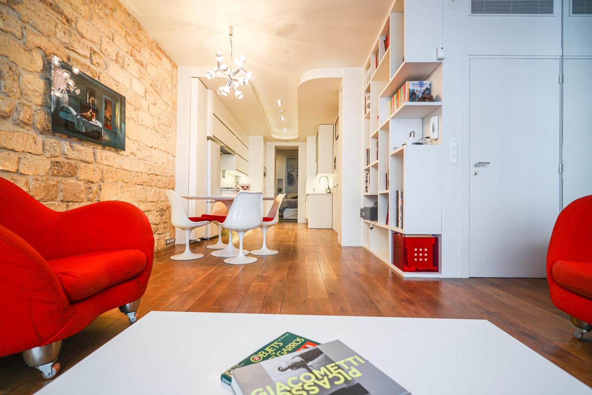 Elegant Appartement Climatise De 65 M2 Avec 2 Ch Paris Exterior foto